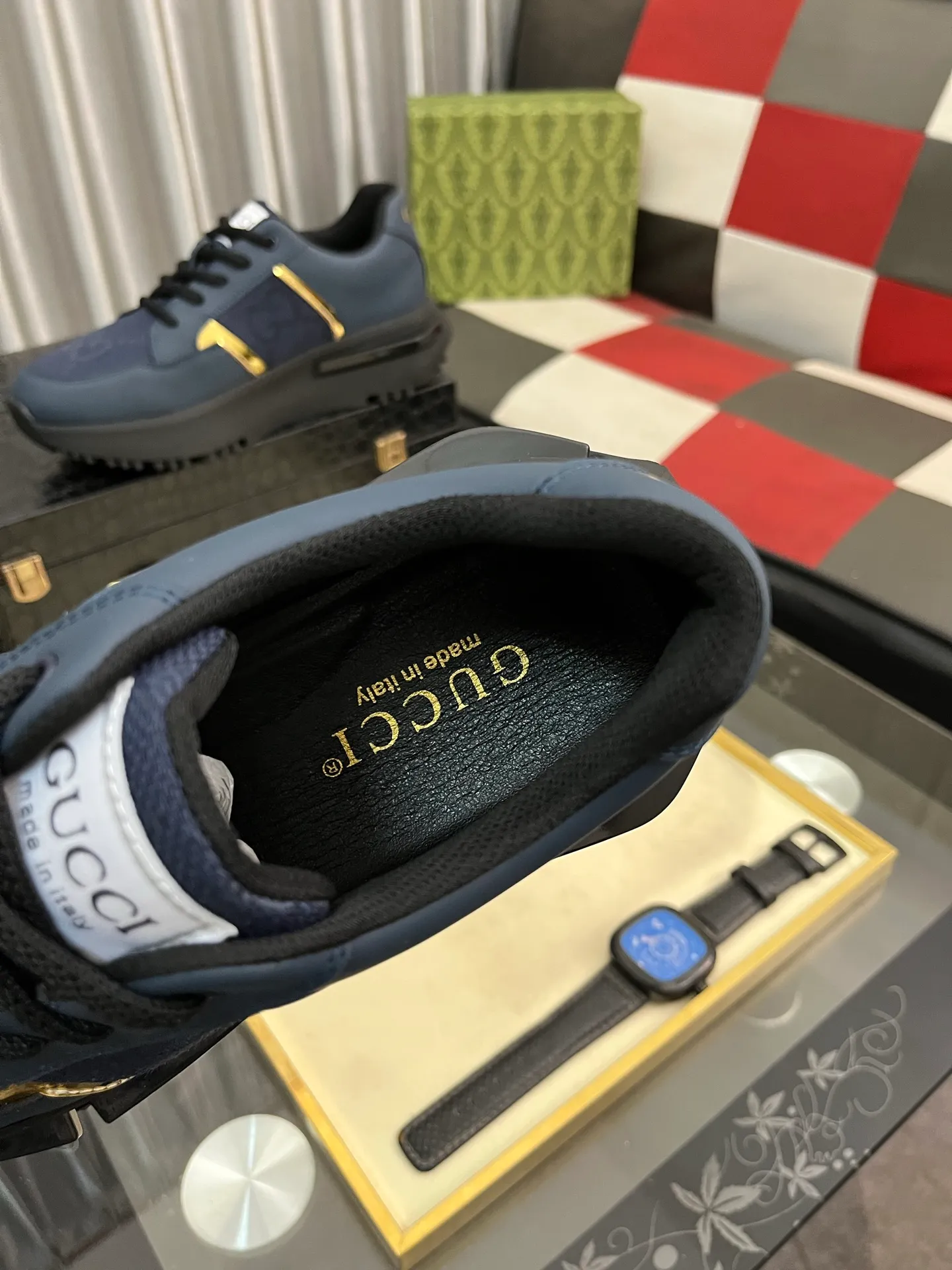 Men's Men's Shoes 💰458⌚️⌚️【GUCCI】Gucci men's latest white shoe series casual shoes! The official website is built 1:1. Upper: Made of imported cowhide, with electric embroidery ➕Inner lining: Made of high-quality first-layer pigskin, soft and comfortable. Picky material selection and exquisite workmanship give you the best enjoyment. Size: 38-44 yards, 4️⃣ colors available.
